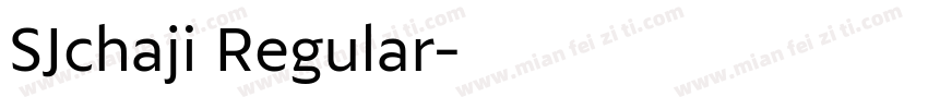 SJchaji Regular字体转换